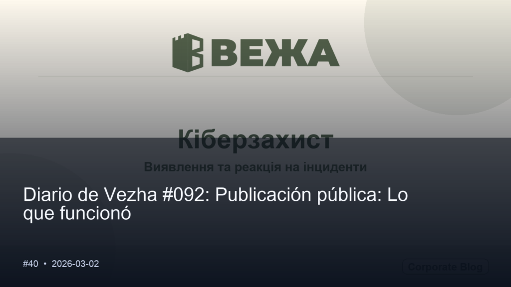 Diario de Vezha #092: Publicación pública: Lo que funcionó